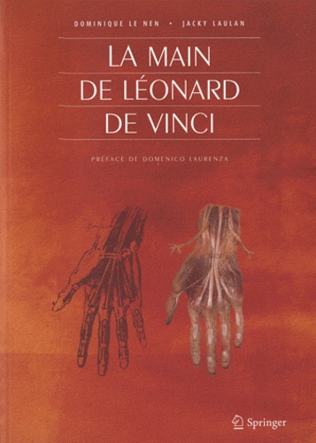 La main de Léonard de Vinci.